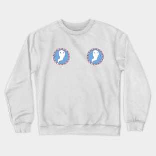 Sweet Ghost Pink And Blue Crewneck Sweatshirt